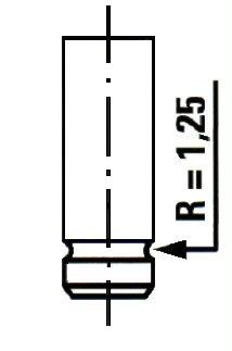 ET-ENGINETEAM VI0082 Клапан випускний для ROVER (Ровер)