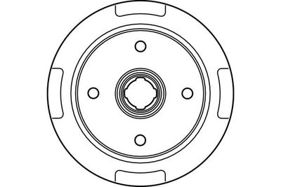 BREMSTROMMEL TRW DB4133 1