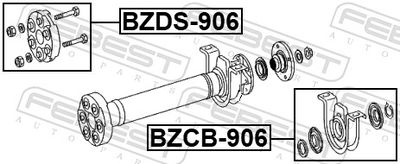 Joint, propshaft BZDS-906