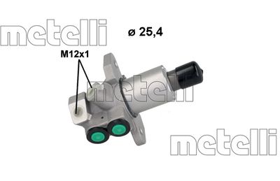 HAUPTBREMSZYLINDER METELLI 051246
