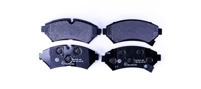 комплект спирачно феродо, дискови спирачки HELLA 8DB 355 013-501