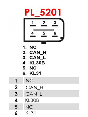 GENERATOR / ALTERNATOR AS-PL A01202SEG 5
