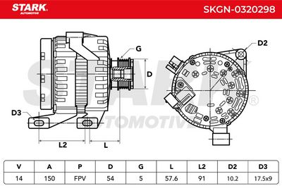 генератор STARK SKGN-0320298