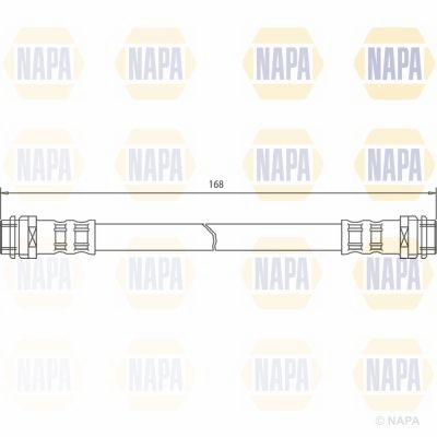 Brake Hose NAPA NBH1023