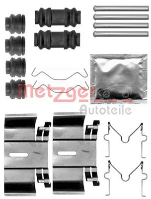 Комплектующие, колодки дискового тормоза METZGER 109-1836 для NISSAN TERRANO