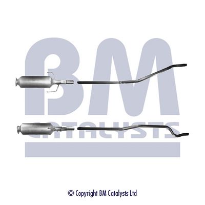 BM CATALYSTS Ruß-/Partikelfilter, Abgasanlage (BM11019)