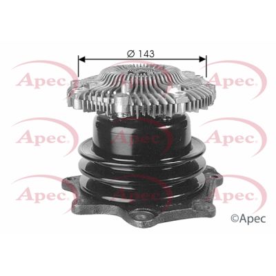 Water Pump, engine cooling APEC AWP1378