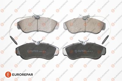 Комплект тормозных колодок, дисковый тормоз EUROREPAR 1617275580 для FIAT DUCATO