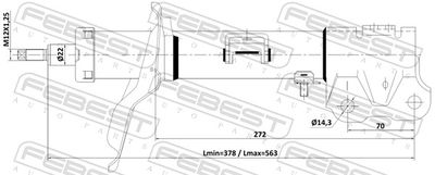 AMORTIZOR FEBEST 04110007FL 1