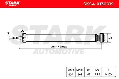 амортисьор STARK SKSA-0130019