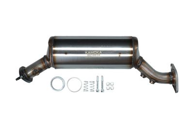 Suodžių / kietųjų dalelių filtras, išmetimo sistema