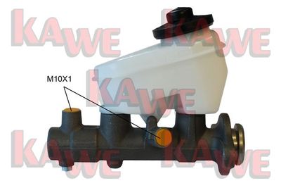 Главный тормозной цилиндр KAWE B6265 для TOYOTA RAV 4