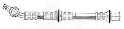 Тормозной шланг CEF 510862 для TOYOTA STARLET
