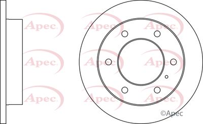 Brake Disc APEC DSK3440