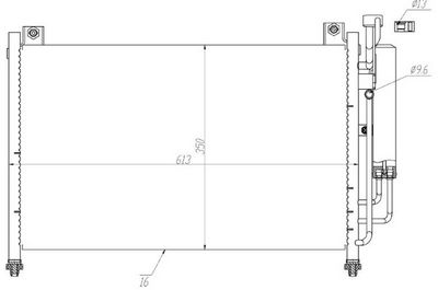 KONDENSATOR KLIMAANLAGE