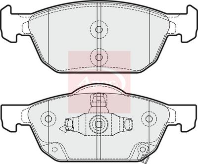 APEC Brake Pad Set, disc brake PAD1959