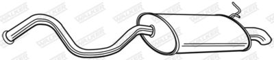 Rear Muffler 22858