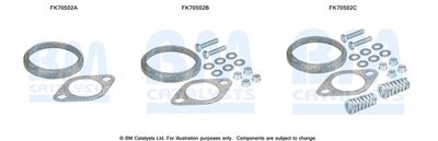 Монтажен комплект, изпускателна тръба BM Catalysts FK70502