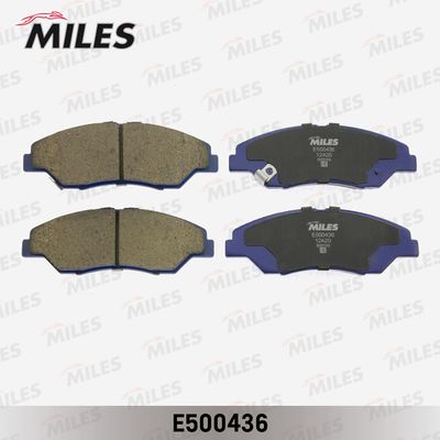 Комплект тормозных колодок, дисковый тормоз MILES E500436 для KIA RETONA