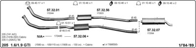 SISTEM DE ESAPAMENT IMASAF 563000080