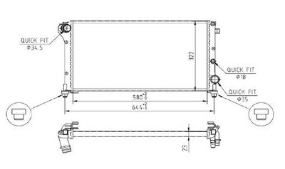 RADIATOR RACIRE MOTOR