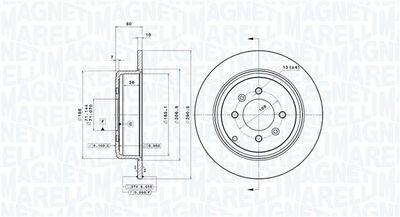 DISC FRANA MAGNETI MARELLI 360406041001