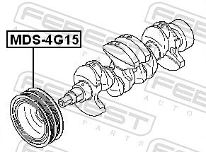 FULIE CUREA ARBORE COTIT FEBEST MDS4G15 1