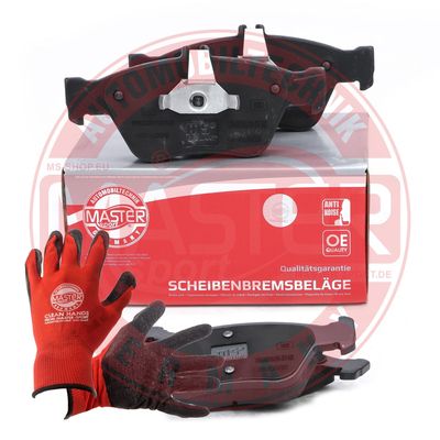 Zestaw klocków hamulcowych, hamulce tarczowe MASTER-SPORT GERMANY 13046070862N-SET-MSP