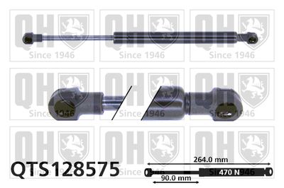 QUINTON HAZELL QTS128575 Амортизатор багажника и капота  для ALFA ROMEO 156 (Альфа-ромео 156)