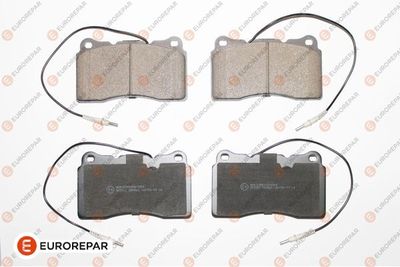 Комплект тормозных колодок, дисковый тормоз EUROREPAR 1617278980 для LANCIA PHEDRA