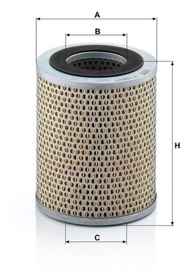 ÖLFILTER MANN-FILTER H12631 1
