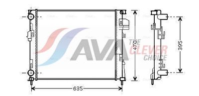 KüHLER MOTORKüHLUNG AVA Clever Choice RTA2303