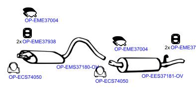 OPTIMAL Išmetimo sistema