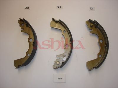комплект спирачна челюст ASHIKA 55-07-707