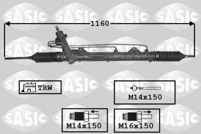 SASIC 7176039 Насос гидроусилителя руля  для BMW X1 (Бмв X1)