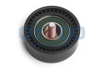 Įtempiklio skriemulys, V formos rumbuotas diržas