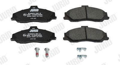 BREMSBELAGSATZ SCHEIBENBREMSE