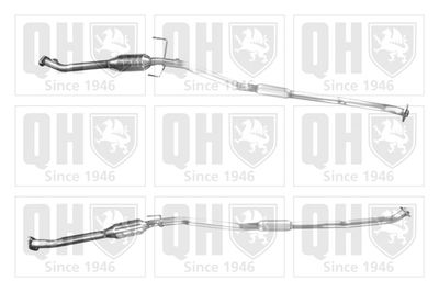 Катализатор QUINTON HAZELL QCAT91914H для TOYOTA RAV 4