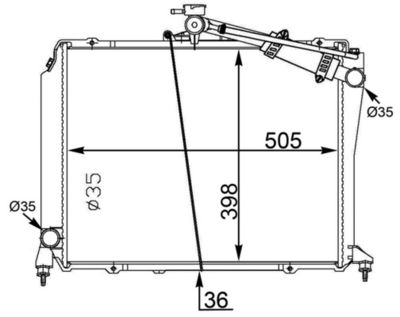 RADIATOR RACIRE MOTOR