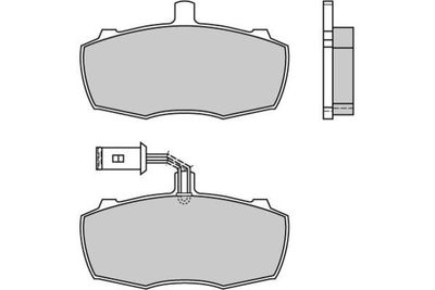 Комплект тормозных колодок, дисковый тормоз E.T.F. 12-0384 для LTI TX
