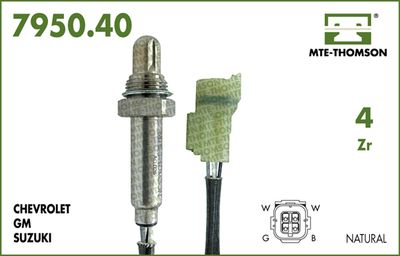 Лямбда-зонд MTE-THOMSON 7950.40.025 для SUZUKI JIMNY
