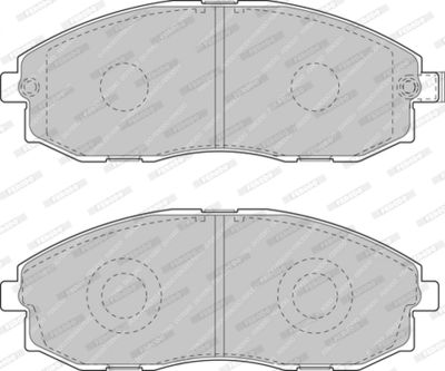 Brake Pad Set, disc brake FVR1498