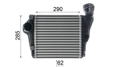 INTERCOOLER COMPRESOR MAHLE CI334000P 9