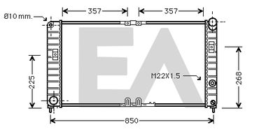 EACLIMA 31R54105 Крышка радиатора  для OPEL SINTRA (Опель Синтра)