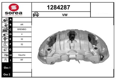 BREMSSATTEL SNRA 1284287