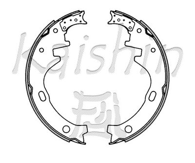 KAISHIN K1162 Ремкомплект барабанных колодок для IVECO TRAKKER AD 720T45 T, AT 720T45 T KAISHIN K1162 Ремкомплект барабанных колодок для IVECO TRAKKER AD 720T45 T, AT 720T45 T
