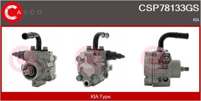 CASCO Hydraulikpumpe, Lenkung Genuine (CSP78133GS)