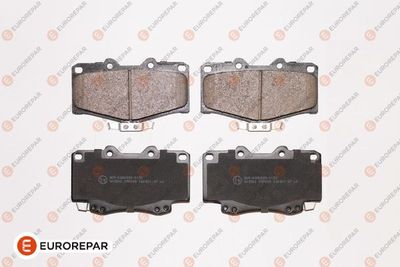 Комплект тормозных колодок, дисковый тормоз EUROREPAR 1639374180 для VW TARO