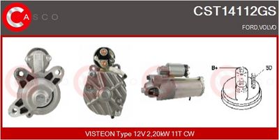 STARTER CASCO CST14112GS