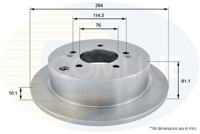 DISC FRANA COMLINE ADC1036